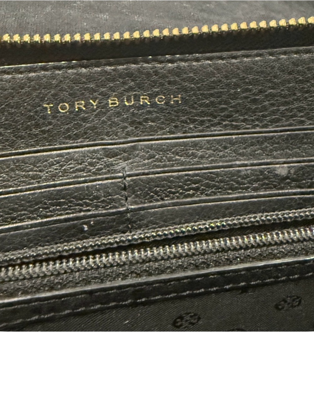 Tory Burch Black Leather Wallet - Picture 3 of 6